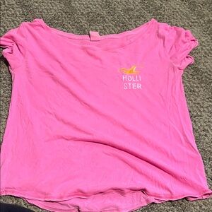 Hollister Vibrant Pink Tee